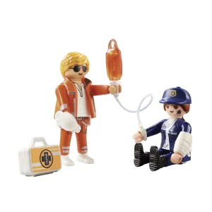 Playmobil Duo Pack Doctor y Policía